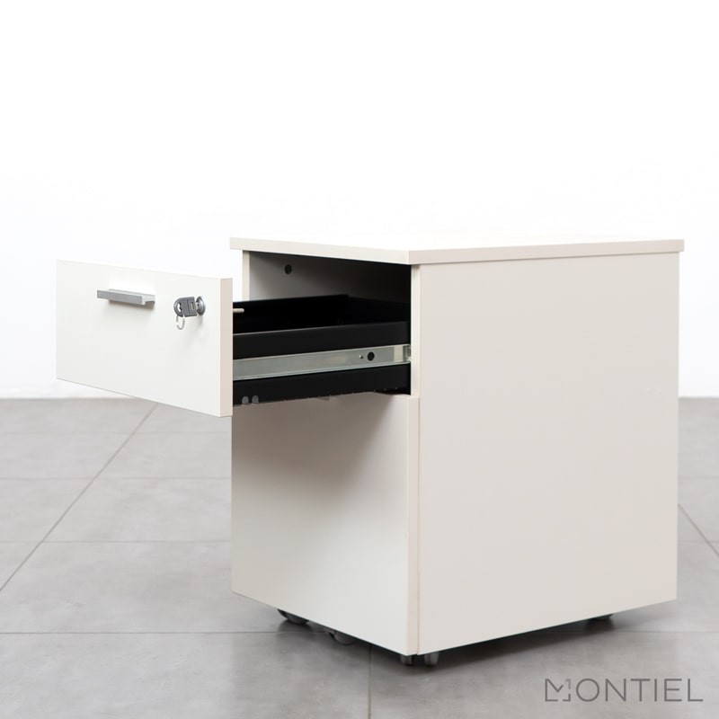 cajonera archivo blanca con ruedas