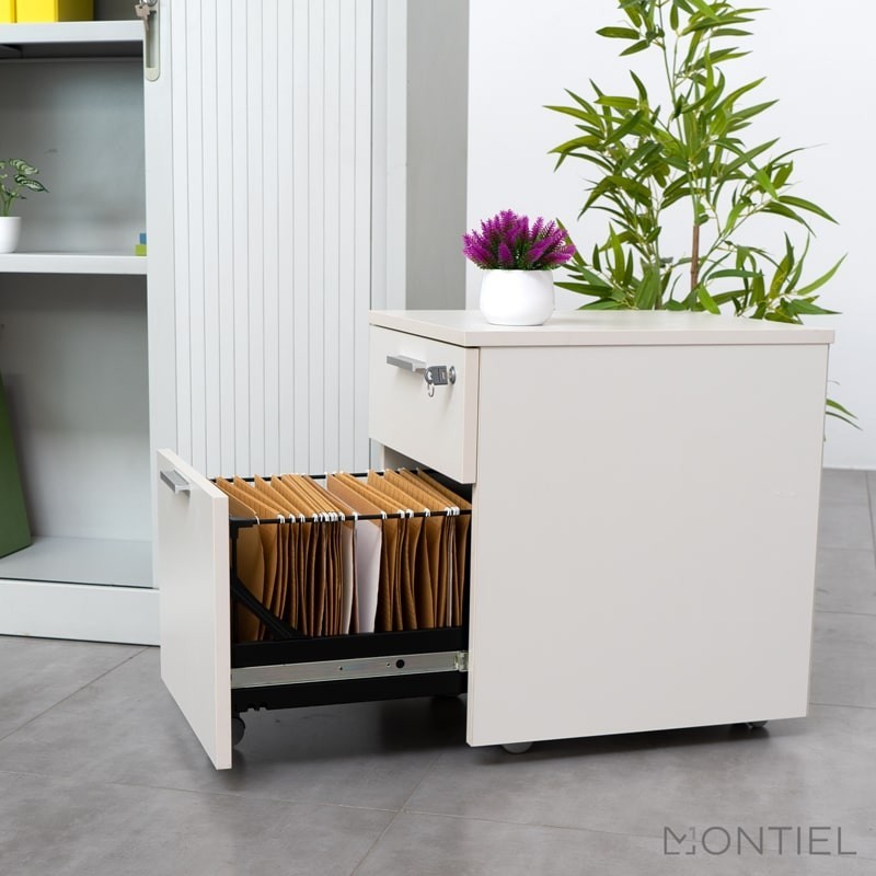 cajoneras blancas baratas para oficina