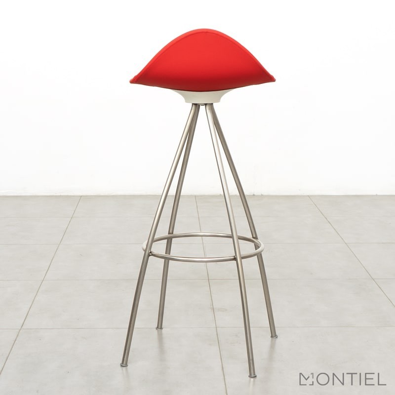 ▷ Taburete con Respaldo tapizado MM445 - Montiel