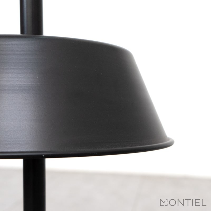 ▷ Cenicero Exterior Alto Metálico Negro MM911