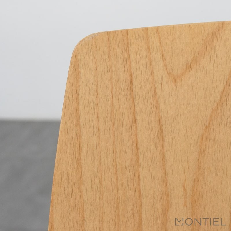 ▷ Silla Madera Sin Brazos Curvae de Forma 5 - Montiel