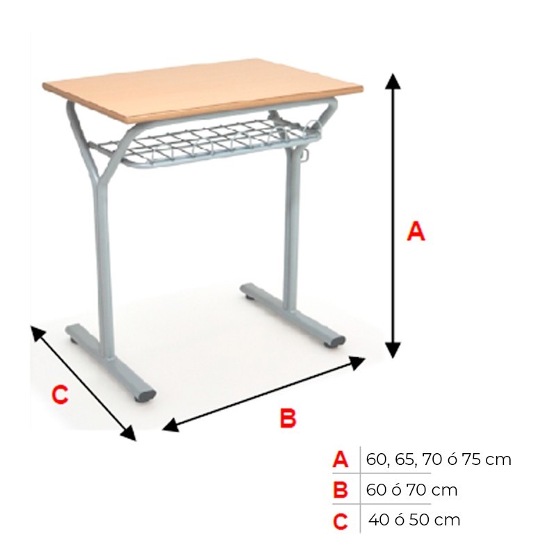 mesas escolares infantiles