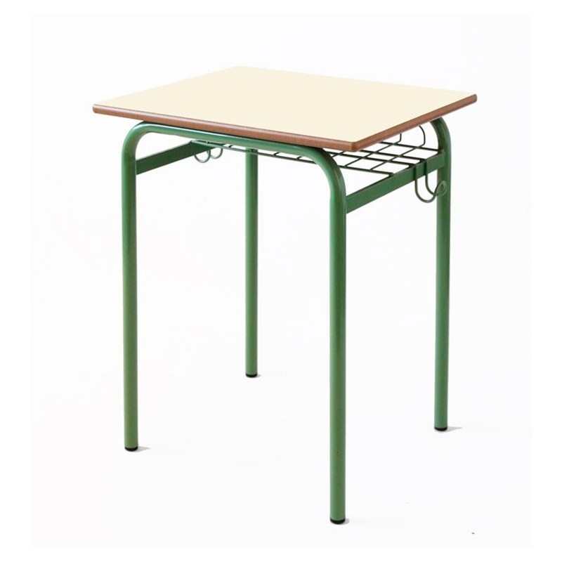 mesa aula escolar verde