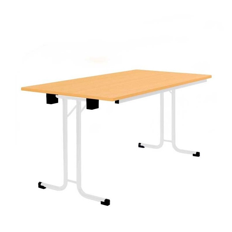 mesa formacion plegable blanca