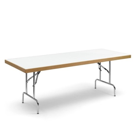 mesa plegable blanca