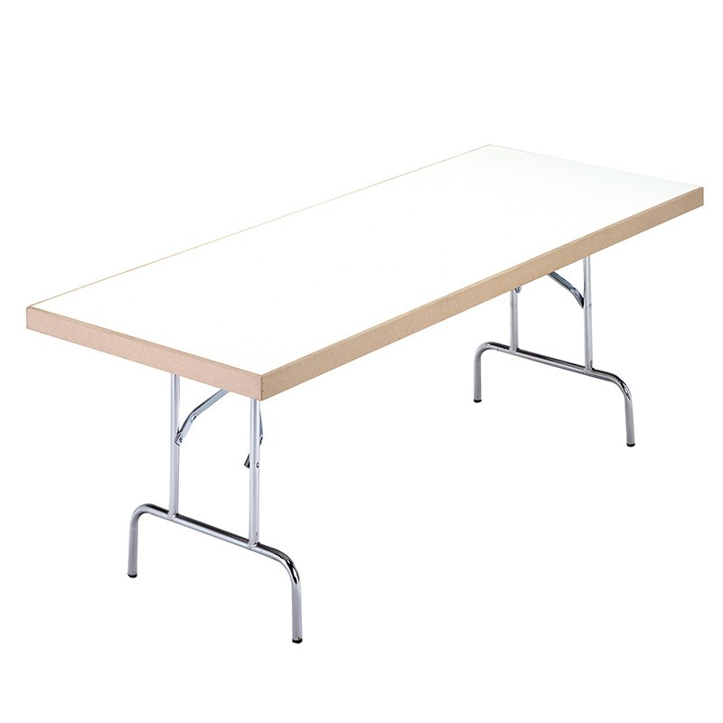 mesa plegable para eventos blanca