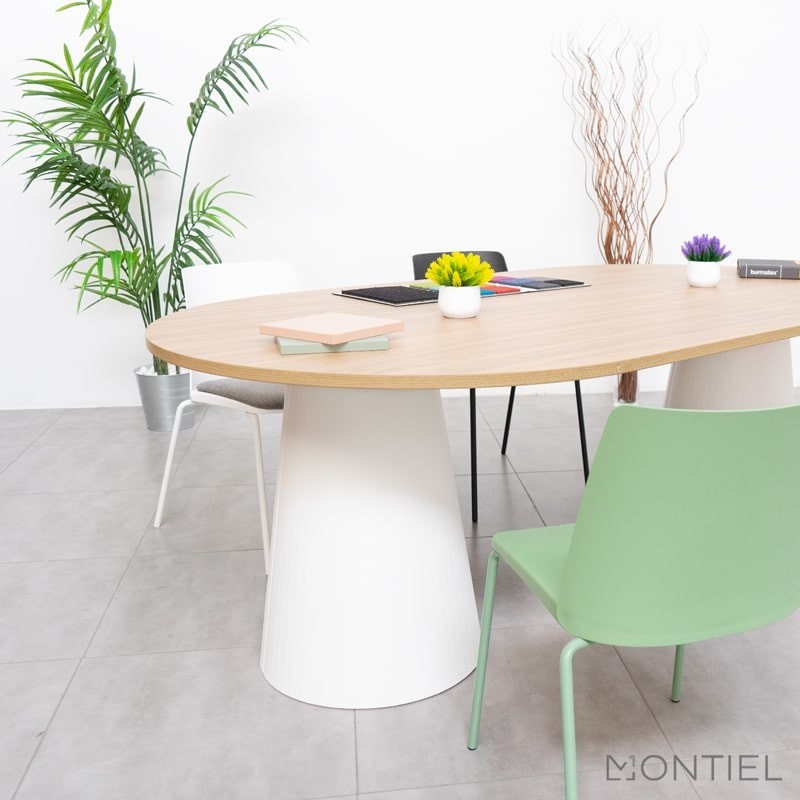 Mesa Ovalada de Reunión Barata Online en Oferta