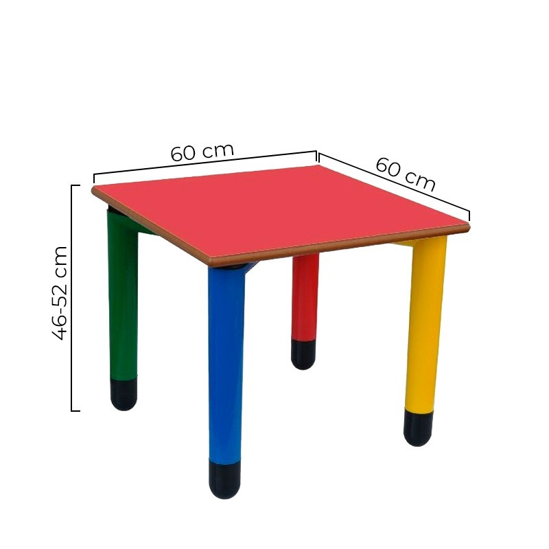 ▷ Mesa para Guarderías Cuadrada 407C de Tagar - Montiel