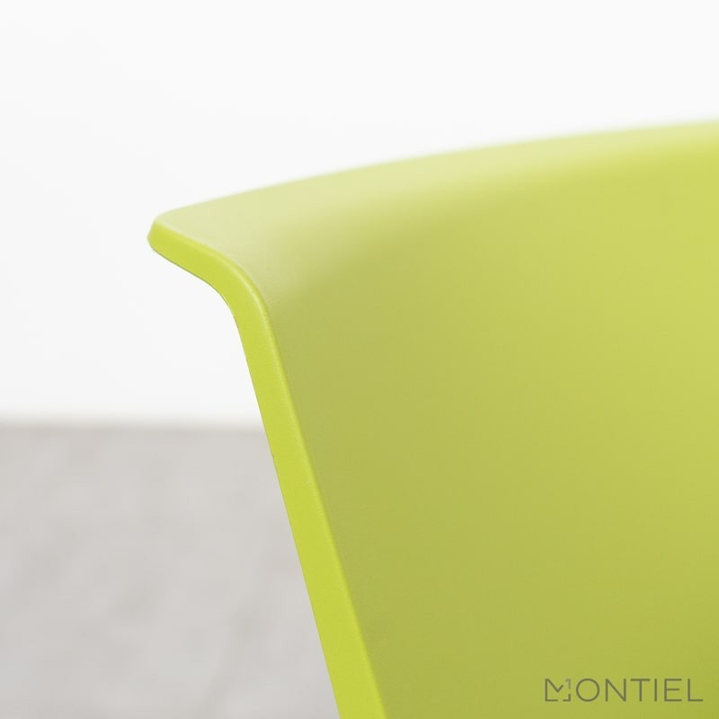 ▷ Silla Confidente Verde Pistacho Diseño Very de Haworth - Montiel