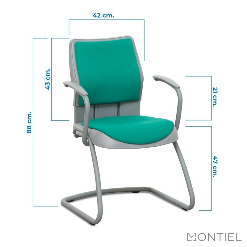 Silla confidente para Oficina Swift de Steelcase - Montiel