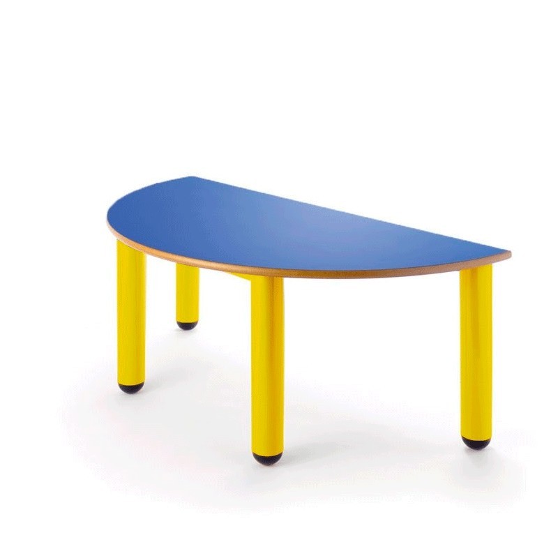 mesa semicircular aula infantil