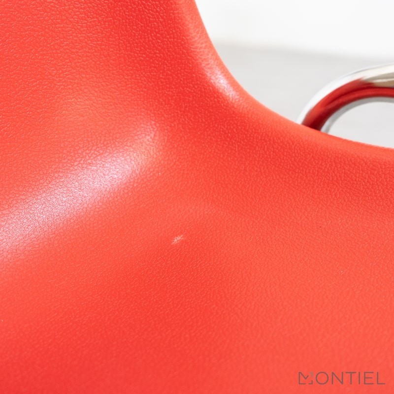 Silla Confidente Oficina Polipropileno Roja MM889 Montiel