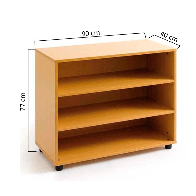 ▷ Estantería Madera Baja Oficinas 720-0 Tagar - Montiel
