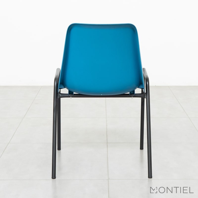 Silla plástico Azul barata de Reoffice By Montiel