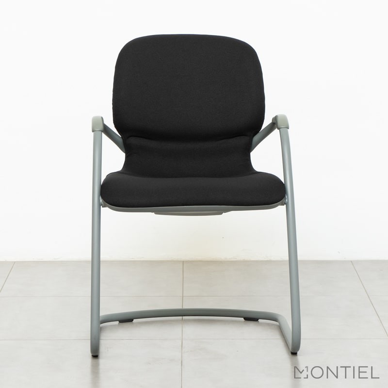 silla confidente negra segunda mano