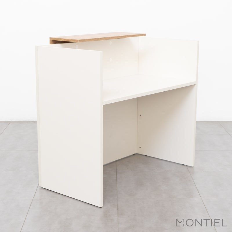 Mostrador de Oficina con Repisa de Kunna - Montiel