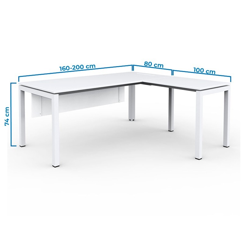 ▷ Mesa Esquinera de Dirección Tec de Dynamobel - Montiel