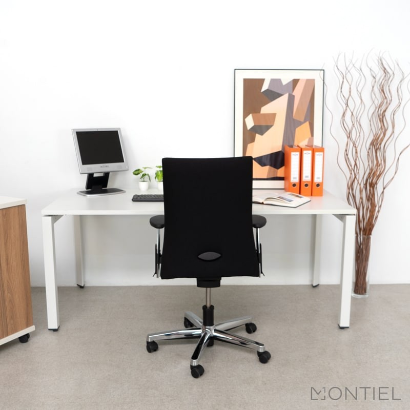 Mesa Blanca 160x80 para Despacho de Steelcase - Montiel