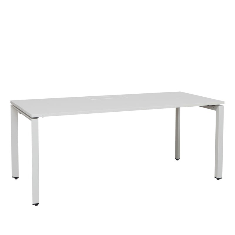 Mesa Blanca 160x80 para Despacho de Steelcase - Montiel
