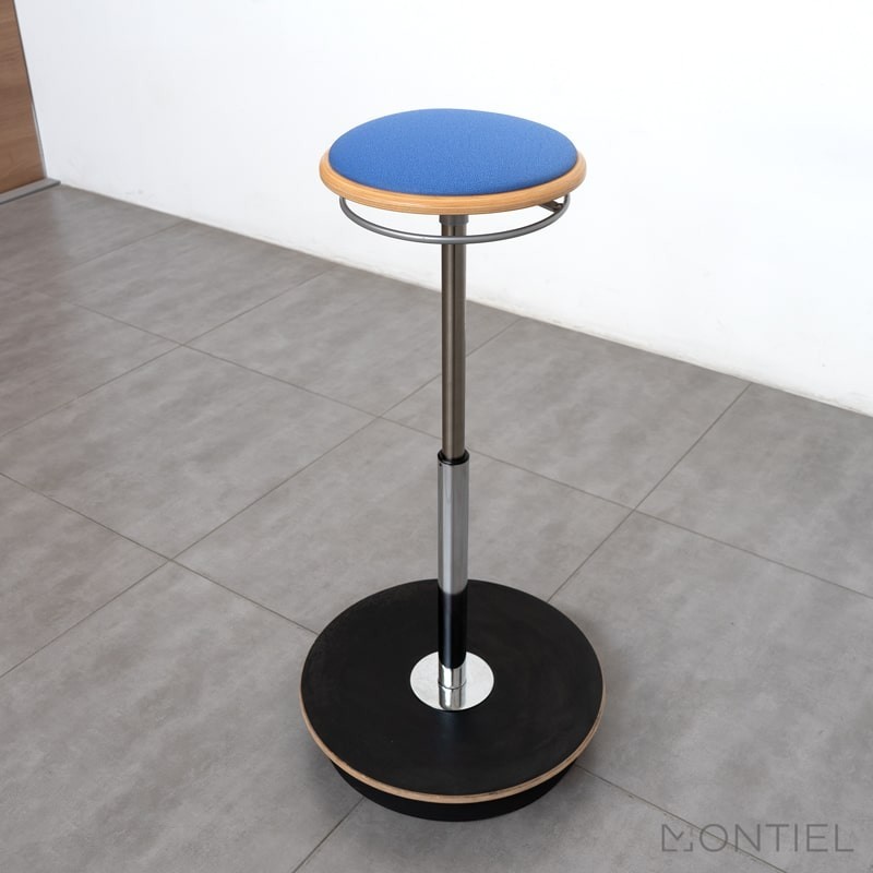 ▷ Taburete Alto Tapizado para Oficinas MM971 - Montiel