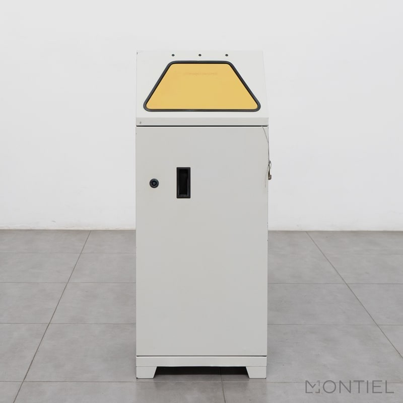 Papelera Metálica de Reciclaje MM989 de Montiel