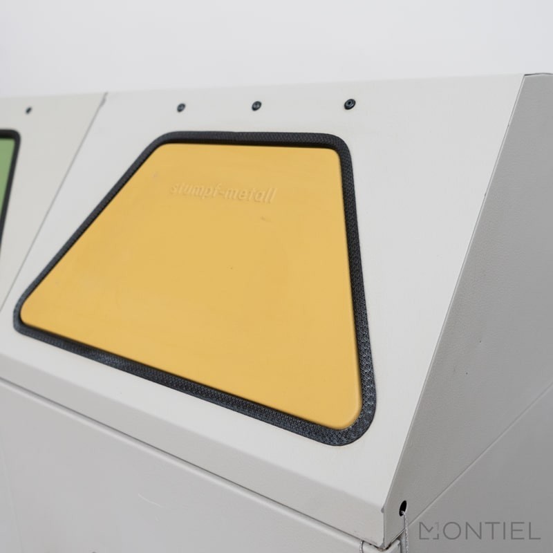 Papelera Metálica de Reciclaje MM989 de Montiel