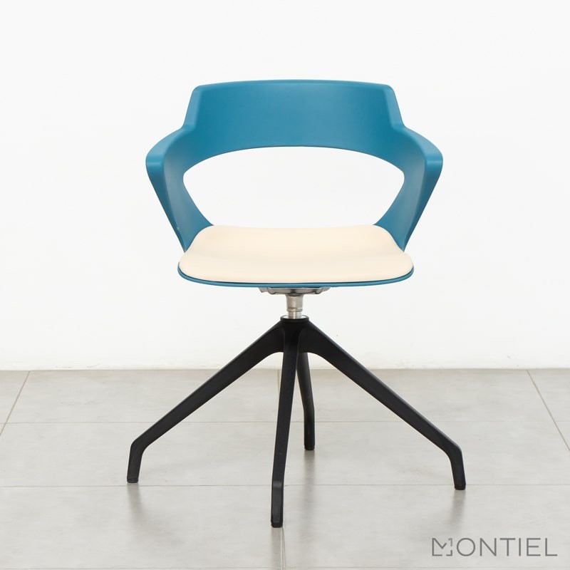 silla para escritorios sin brazos giratoria