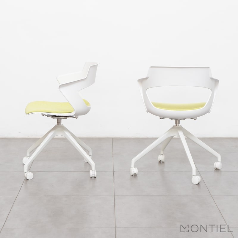 ▷ Silla Giratoria Blanca Creta de JDM Ismobel - Montiel