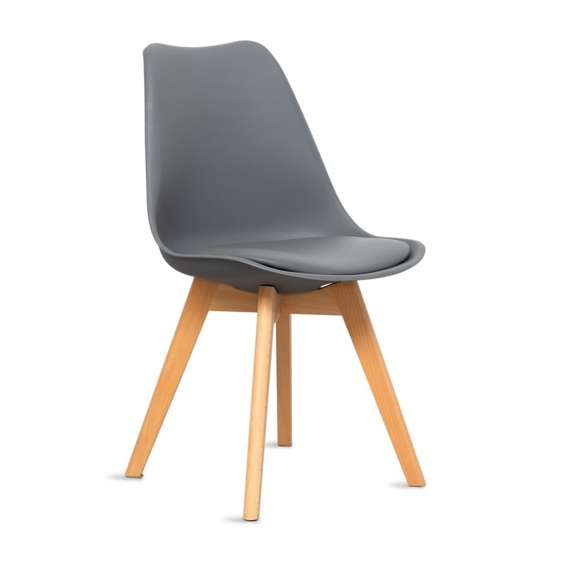 silla escritorio sin ruedas estilo nordico