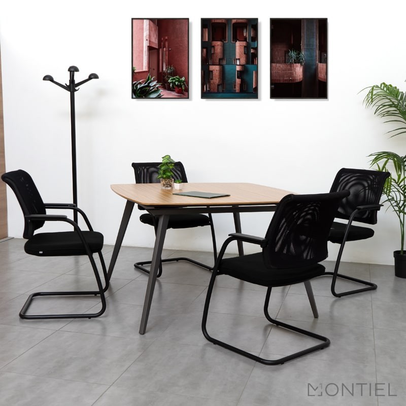 mesa reuniones estilo industrial