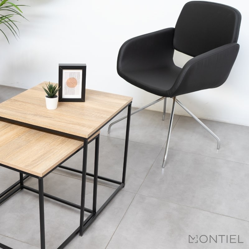 Silla Confidente Símil Piel Aita de DileOffice - Montiel