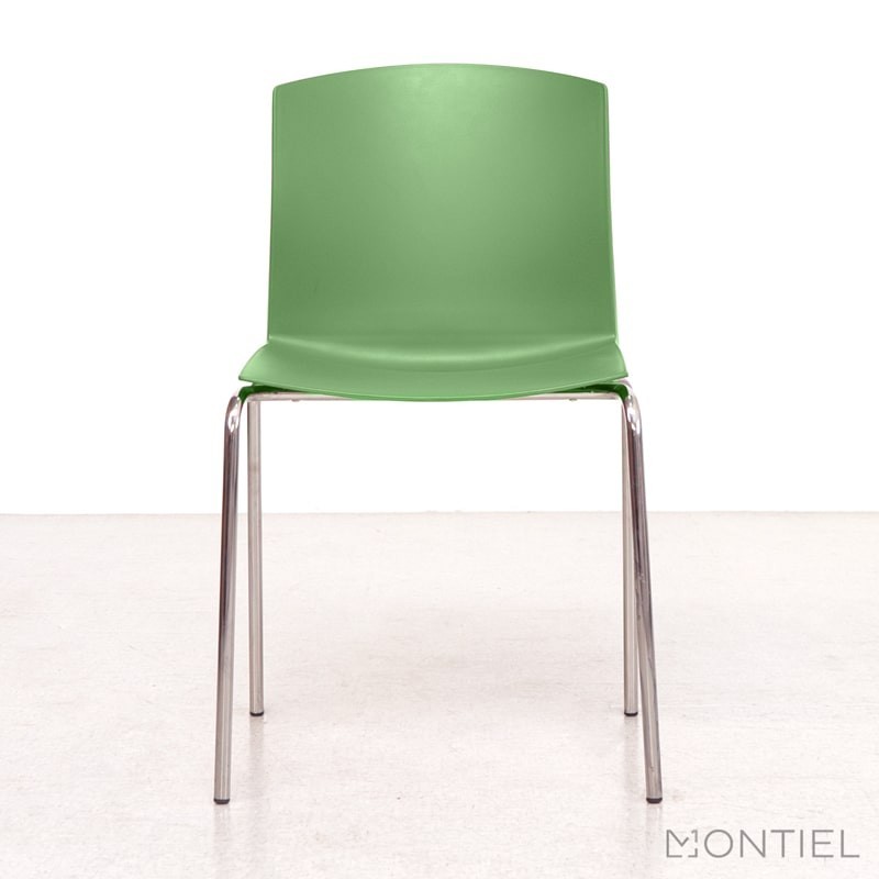 Silla Confidente 4 Patas verde Coral de Kunna - Montiel