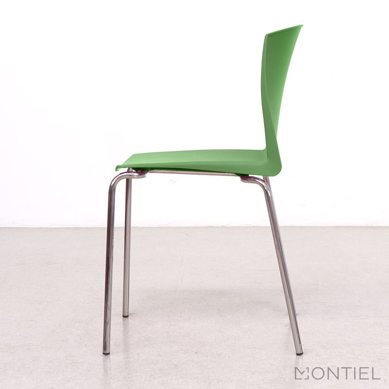 Silla Confidente 4 Patas verde Coral de Kunna - Montiel