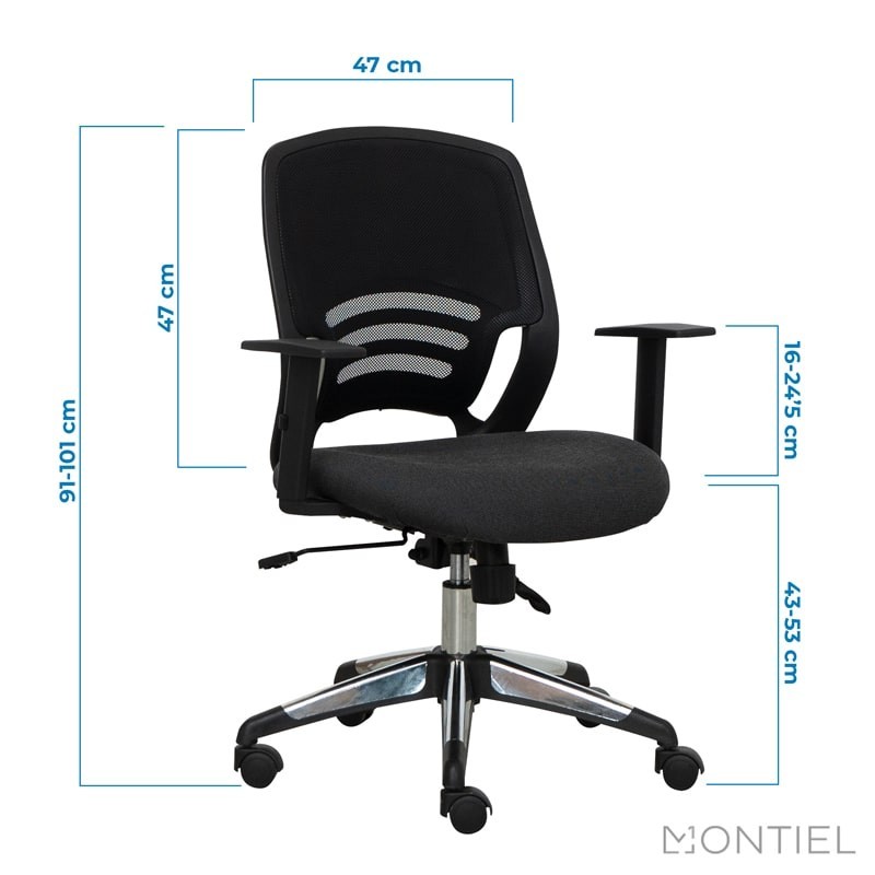 ▷ Silla Ergonómica de Oficina Iris de Mobel Línea - Montiel