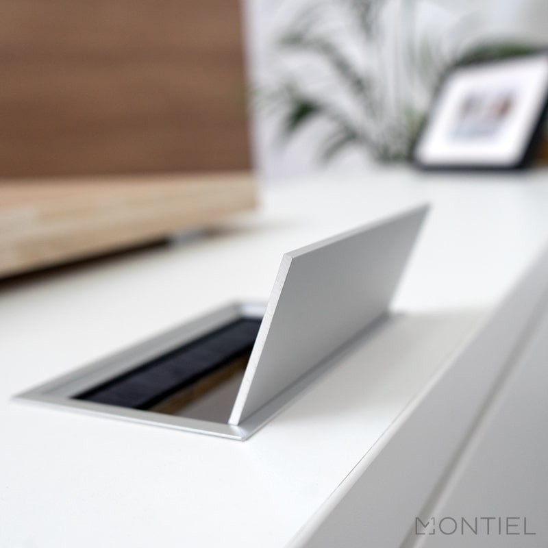 ▷ Mesa Despacho en L Serie H4  - Oficinas Montiel