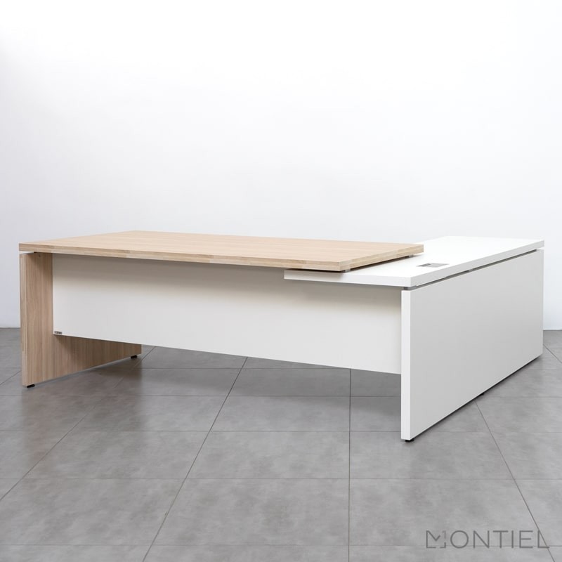 ▷ Mesa Despacho en L Serie H4  - Oficinas Montiel