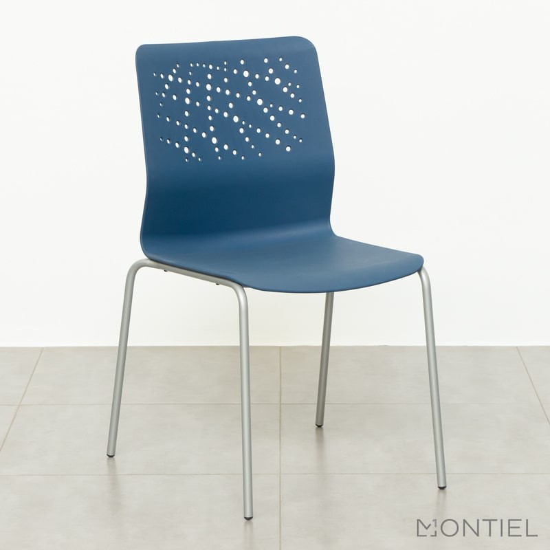 Silla Confidente Azul Urban Bloc de Actiu -  Montiel