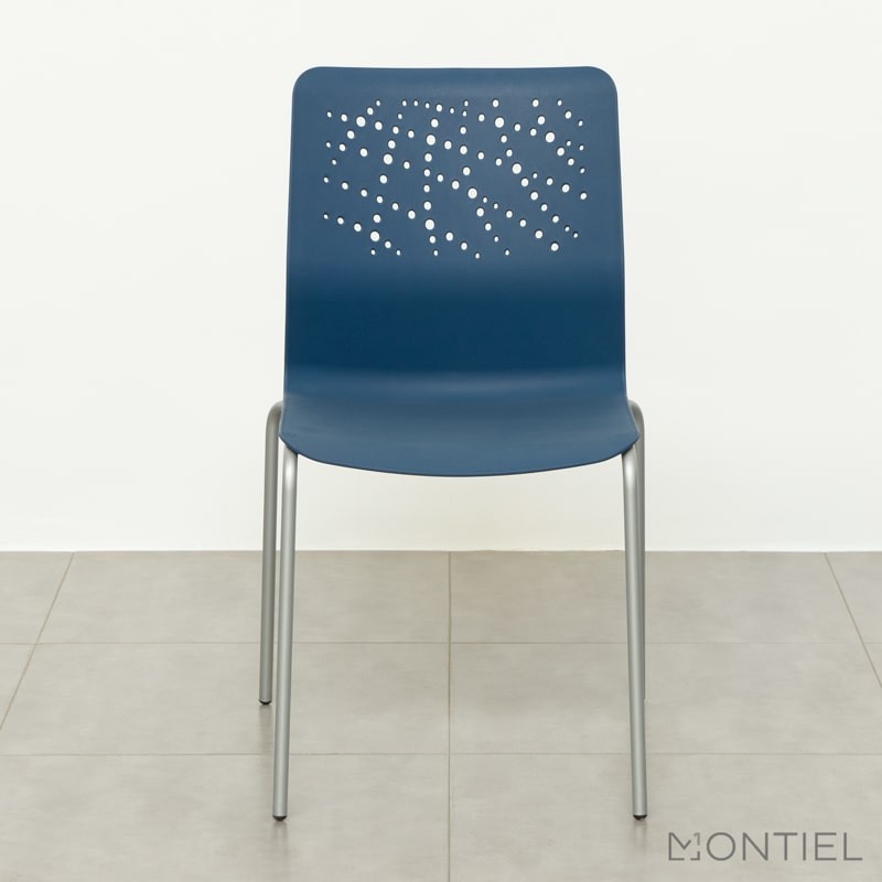 Silla Confidente Azul Urban Bloc de Actiu -  Montiel