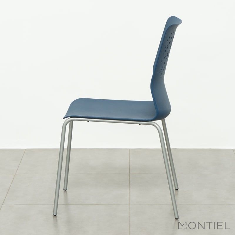 Silla Confidente Azul Urban Bloc de Actiu -  Montiel