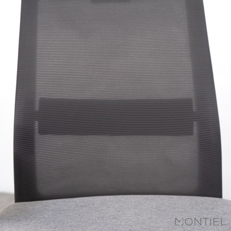 Silla Oficina Ergonómica Blanca  XXL Niza de Euromof