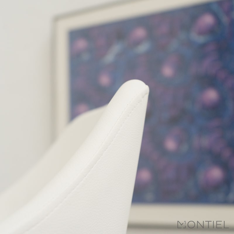 ▷ Butaca Tapizada Patas de Madera Sofía de Kunna