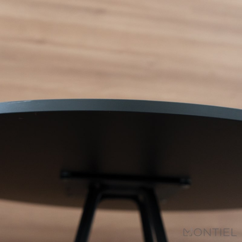 Mesa Auxiliar Redonda Grafito de Diseño de Pedrali