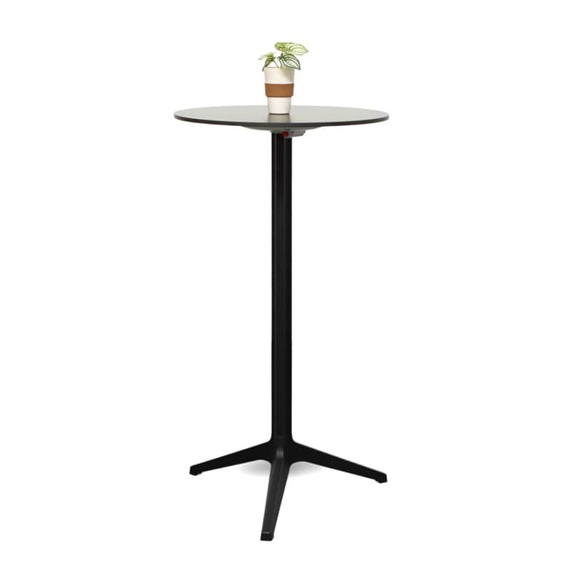 Mesa Redonda Alta Tablero Plegable Ypsilon de Pedrali