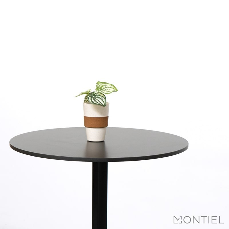 Mesa Redonda Alta Tablero Plegable Ypsilon de Pedrali