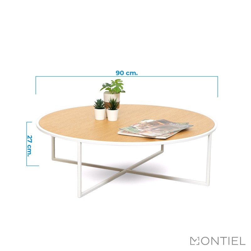 Mesa Baja Auxiliar Estilo Nórdico de Viccarbe - Montiel