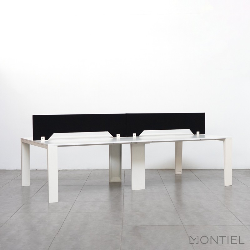 Mesa Modular Oficina Blanca 2 o 4 personas Mahia de Famo