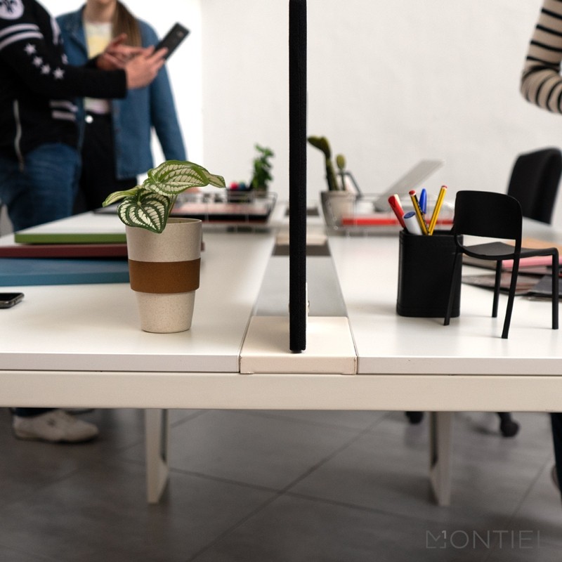 Mesa Modular Oficina Blanca 2 o 4 personas Mahia de Famo