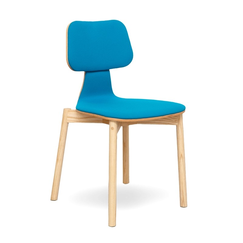Silla 4 patas Madera Escritorio Silla40 Sancal - Montiel