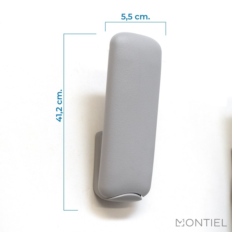 Perchero de Diseño Gris de Pared Caddy de ENEA - Montiel