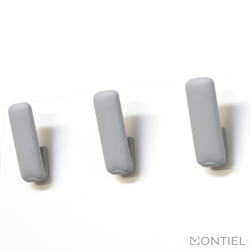 Perchero de Diseño Gris de Pared Caddy de ENEA - Montiel